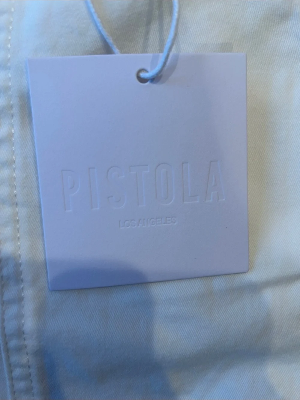 Pistola Mason Cotton Twill Shorts White 23
